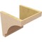 Ekena Millwork 11"W x 11"D x 11"H Wide Moab Rough Cedar Woodgrain TimberThane Corbel, Primed Tan CORUR11X11X11MOARCPR - alternate 6